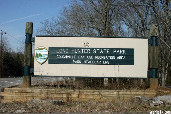 Long Hunter State Park entrance