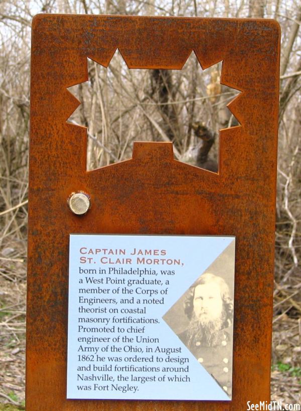 Ft. Negley: Captain James St. Clair Morton