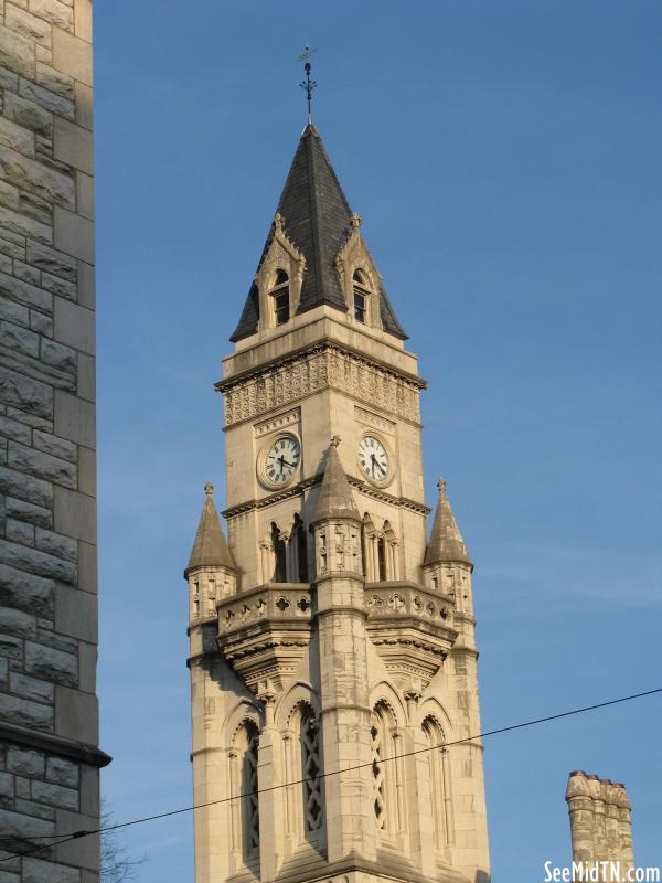 Customs House clock tower