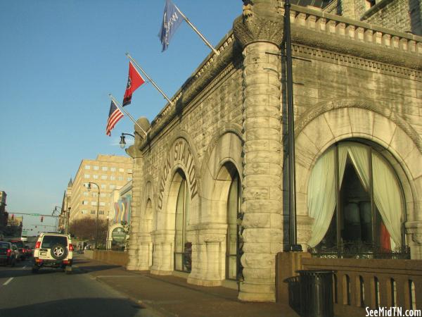 Union Station front windows