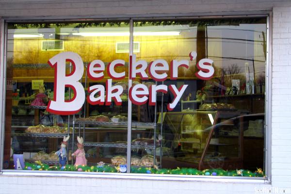 Becker's Bakery Store Window