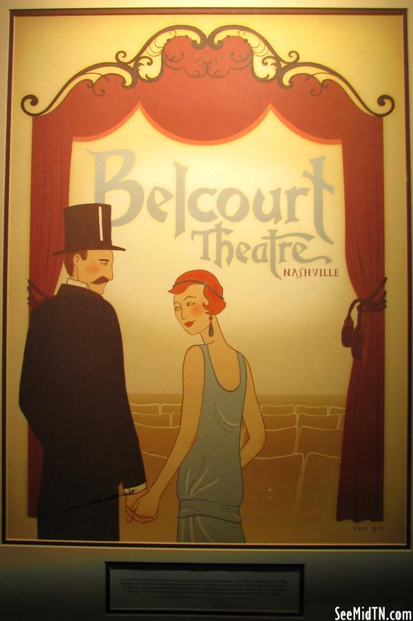 Belcourt Theater Spirit of Nashville Poster