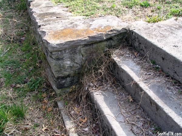 Old Stairs at the Old Battle of Nashville Monument Location
