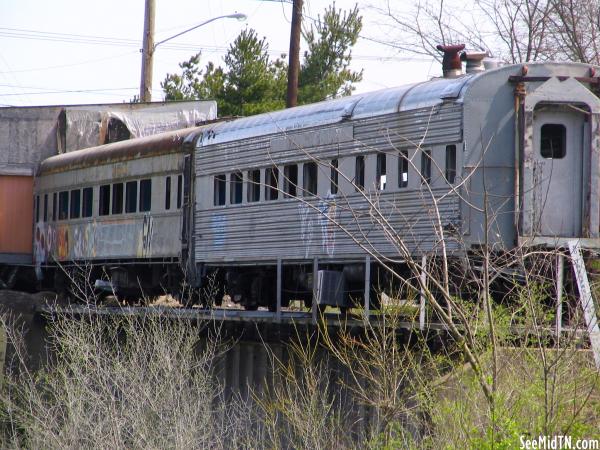 Abandoned Passenger Train Cars