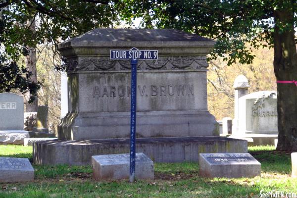 Aaron V. Brown burial site