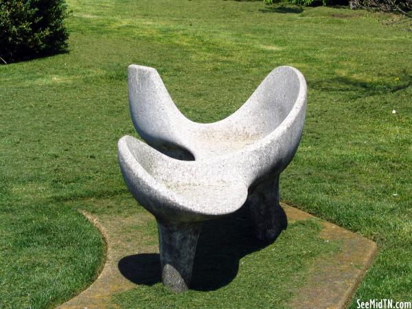 Centennial Park curvy bench