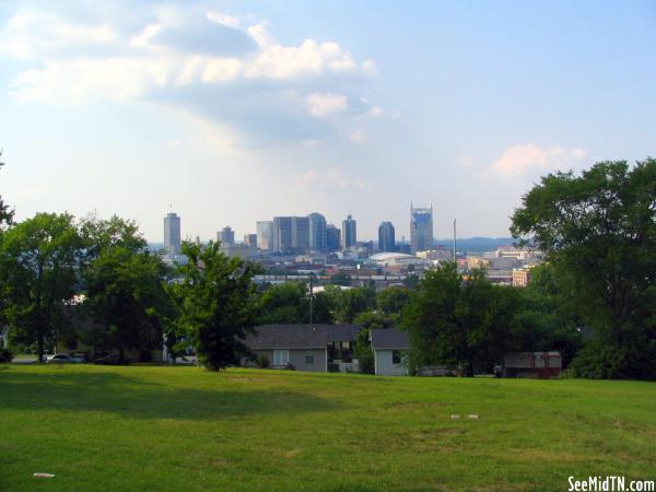 Nashville Skyline from Rose Park