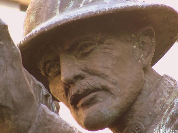 Sgt. York Statue detail
