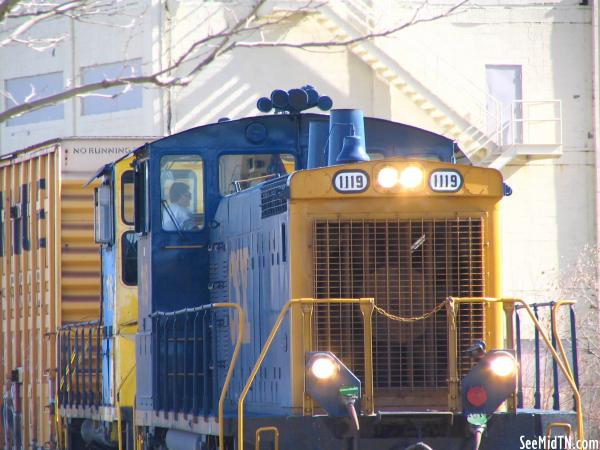 CSX Train seen in front of LP Field