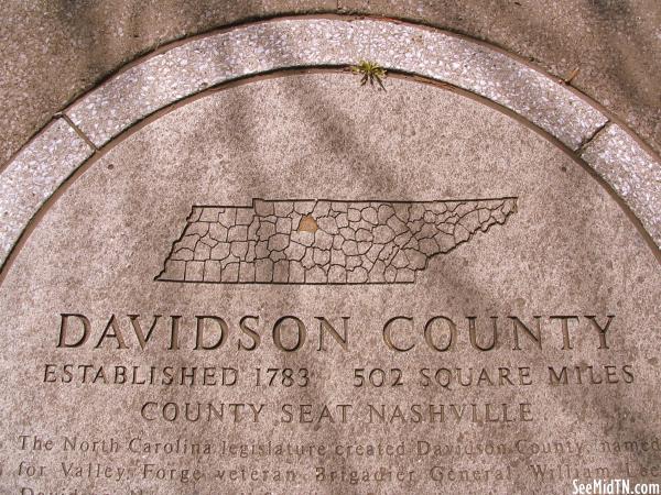 Davidson county at Bicentennial Mall