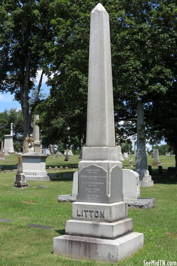 Mt. Olivet Cemetery - Isaac Litton