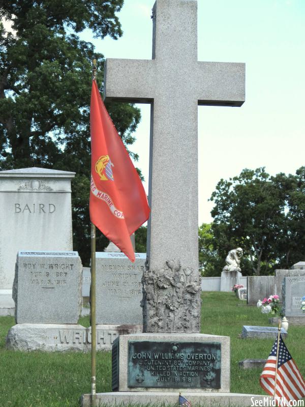 Mt. Olivet Cemetery - Marine John W. Overton