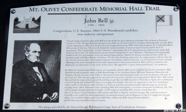 Mt. Olivet Confederate Trail - John Bell