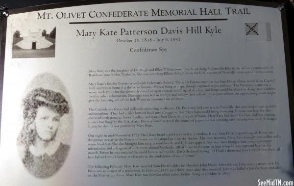 Mt. Olivet Confederate Trail - Mary Kate Patterson