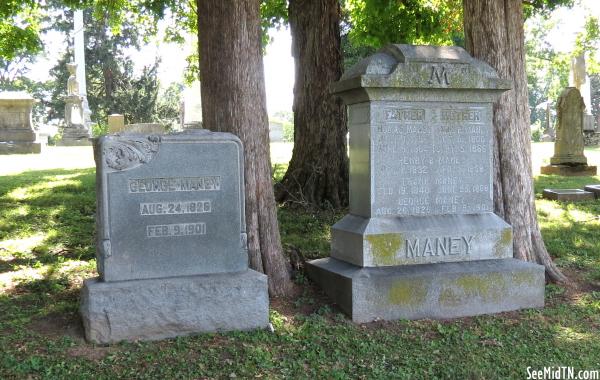 Mt. Olivet Confederate Trail - George Earl Maney