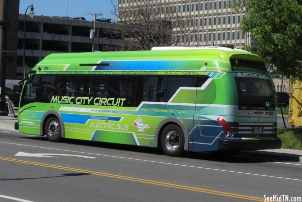 Music City Circuit electric bus