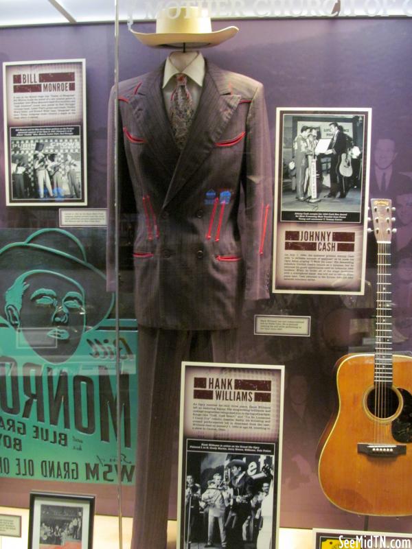 Ryman Auditorium - Hank Williams outfit