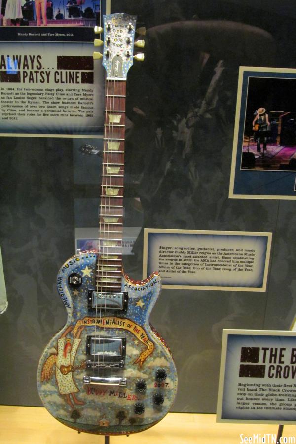 Ryman Auditorium - Buddy Miller's guitar
