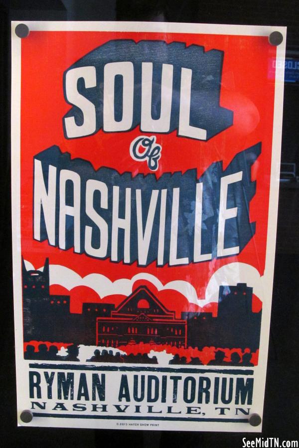 Ryman Auditorium - Soul of Nashville poster