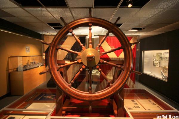 Tennessee State Military Museum - wheel