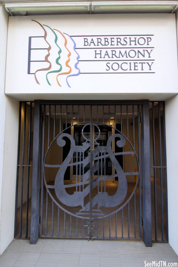 Barbershop Harmony Society - entrance gate