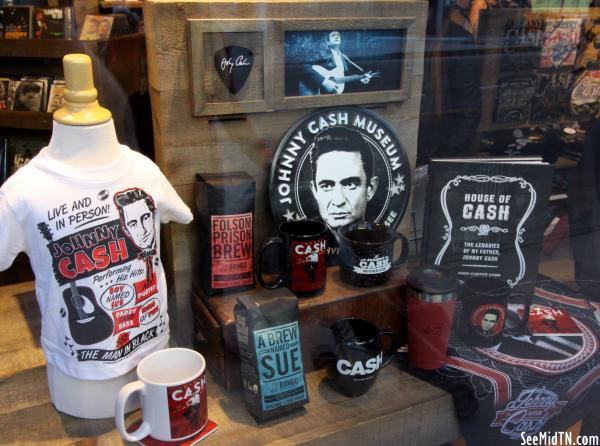 Johnny Cash Museum gift shop