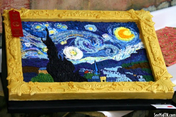Creative Arts: Starry Night cake