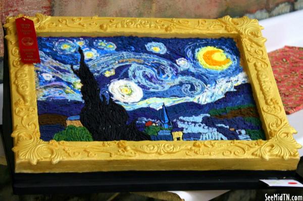 Creative Arts: Starry Night cake