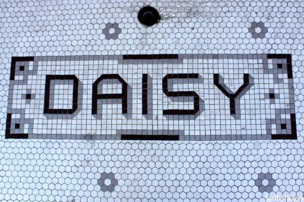 Daisy Theater - entrance tiles
