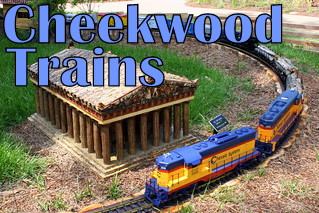 Trains exhibit at Cheekwood