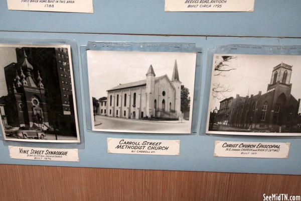 Photos of 3 Nashville churches
