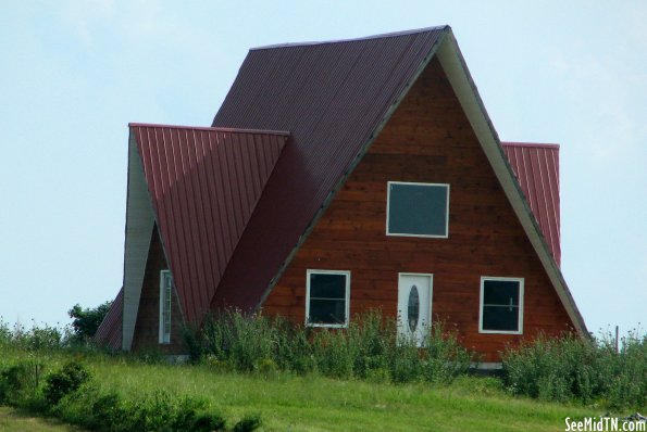 Neat wooden house