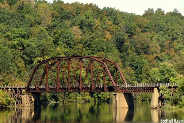 Cheatham County Bicentennial Trail Bridge (Road View)
