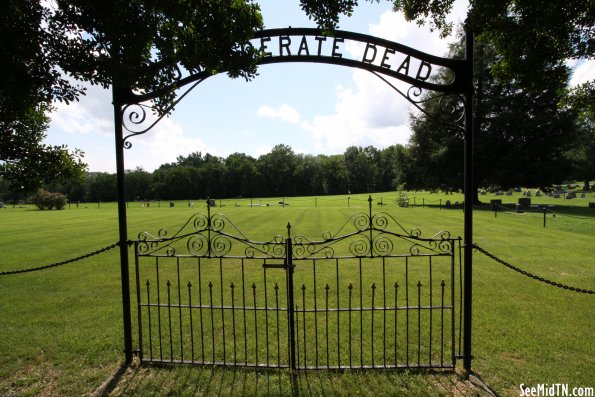 Tullahoma Maplewood Cemetery gate