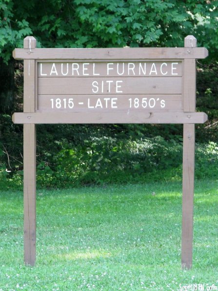 Laurel Furnace Site 1815 - Late 1850's