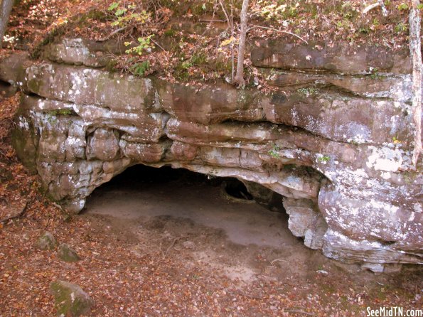 Sewanee Natural Bridge, View From