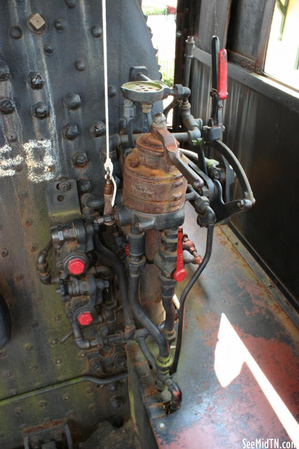 Lynnville Depot Museum Steam Train inner workings