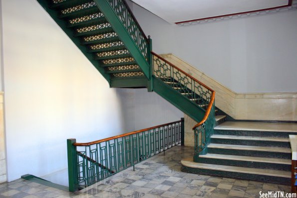 Courthouse interior stairs