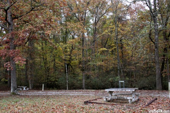 Old Roadside Picnic Table