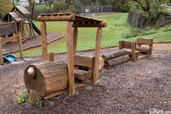 Playground Wooden Train