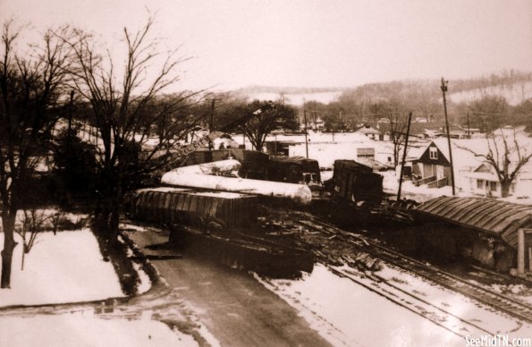 Waverly Disaster museum - Derailment Photo