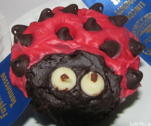 Ladybug Cupcake