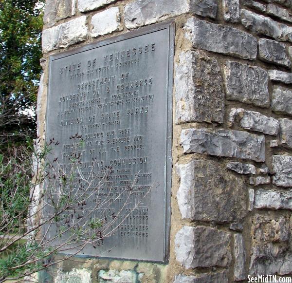 Henry Horton State Park: Marker at Entrance