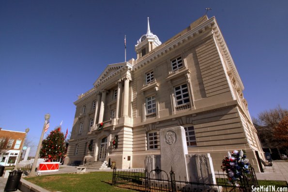 County Courthouse at Christmas