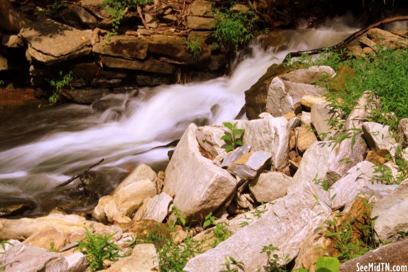 Creek at Roaring River Falls