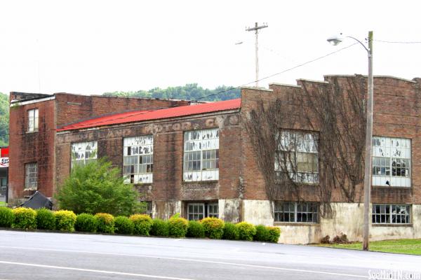 Old brick building in Livingston