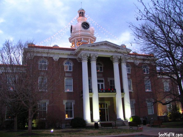 Rutherford County Courthouse at Dusk