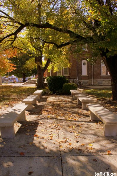 Smith County Courthouse benches