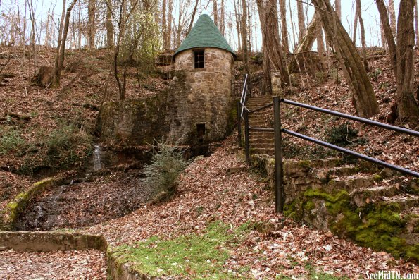 The Spring Castle (in Winter) - Rock Island State Park The Spring Castle (in Winter) - Rock Island State Park