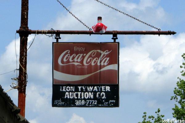 College Grove Coke Sign